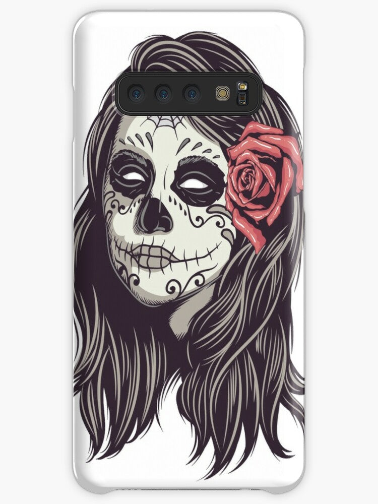 Ashes - Day of the Dead Couple - Sugar Skull Lovers Coque Samsung S10