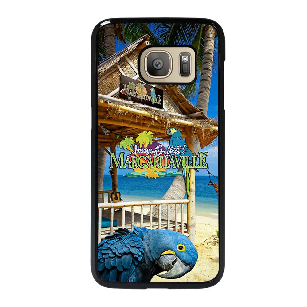 coque custodia cover fundas hoesjes j3 J5 J6 s20 s10 s9 s8 s7 s6 s5 plus edge D11979 BEACH JIMMY BUFFETS MARGARITAVILLE #2 Samsung Galaxy S7 Case