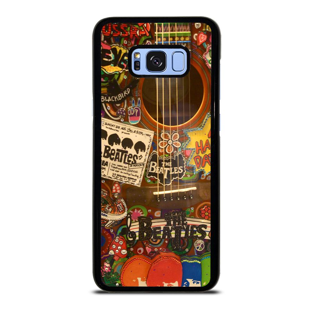 coque custodia cover fundas hoesjes j3 J5 J6 s20 s10 s9 s8 s7 s6 s5 plus edge D12002 BEATLES GUITAR COLLAGE Samsung Galaxy S8 Plus Case