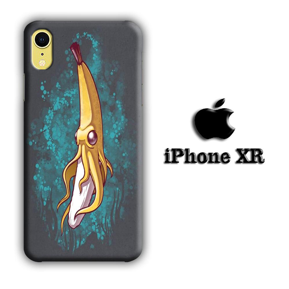 Banana Monster Octopus coque 3D iPhone XR