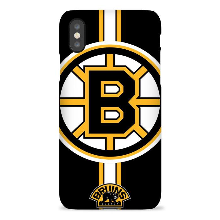 Coque iphone 5 6 7 8 plus x xs 11 pro max Boston Bruins Logo