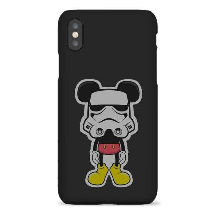 Coque iphone 5 6 7 8 plus x xs 11 pro max Disney Micky Mouse Stormtrooper