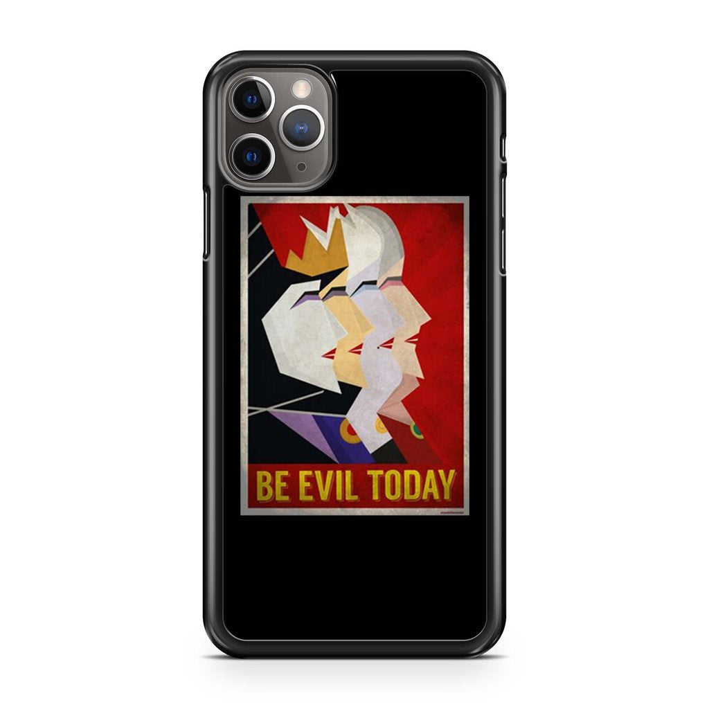 coque custodia cover case fundas hoesjes iphone 11 pro max 5 6 6s 7 8 plus x xs xr se2020 pas cher p9386 Disney Queen Villain Be Evil Today Iphone 11 Pro Max Case