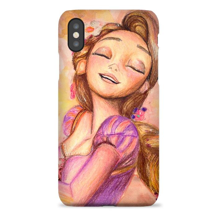 Coque iphone 5 6 7 8 plus x xs 11 pro max Disney Tangled Princess Rapunzel Kingdom Dance