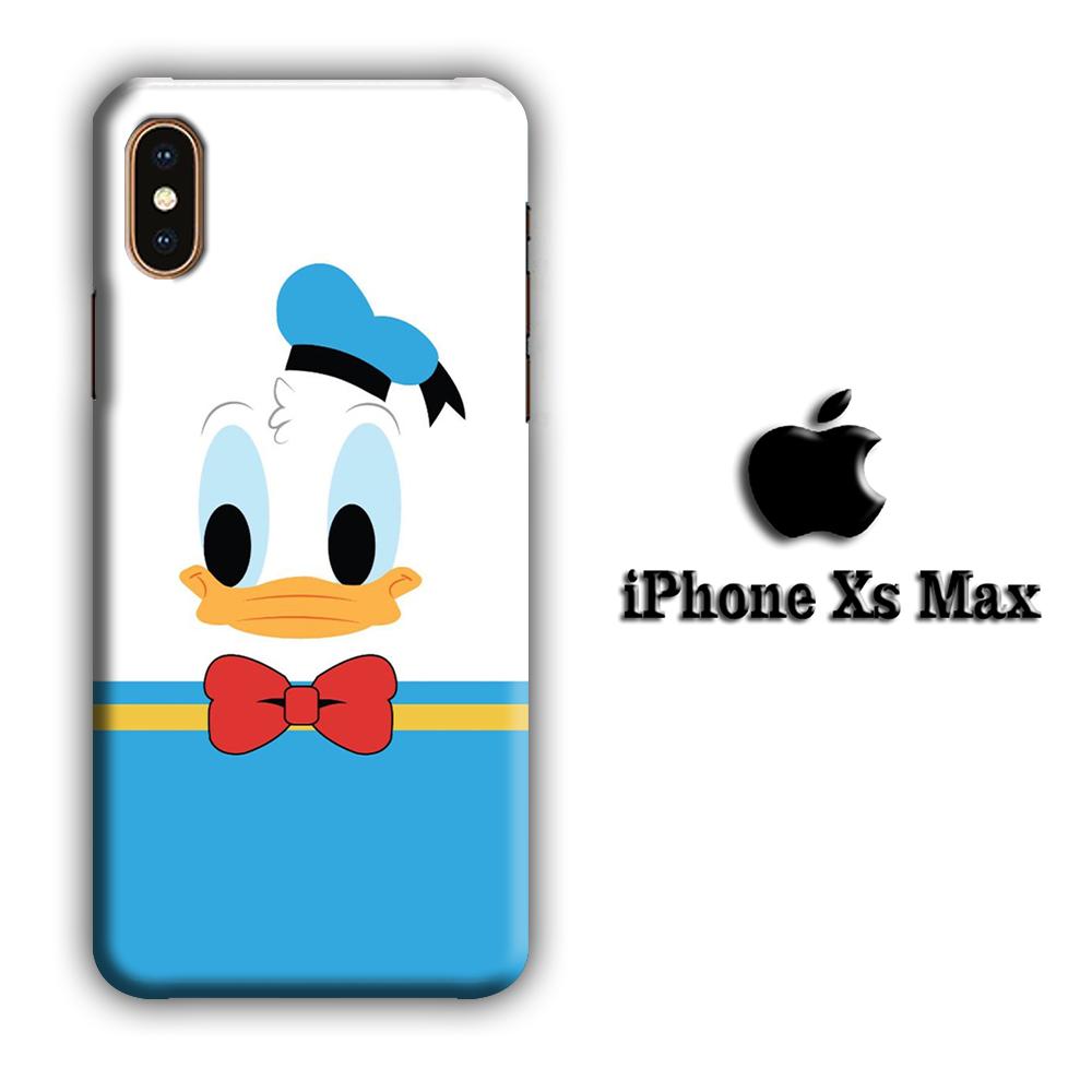 Donald Duck Face with Hat coque 3D iPhone Xs Max