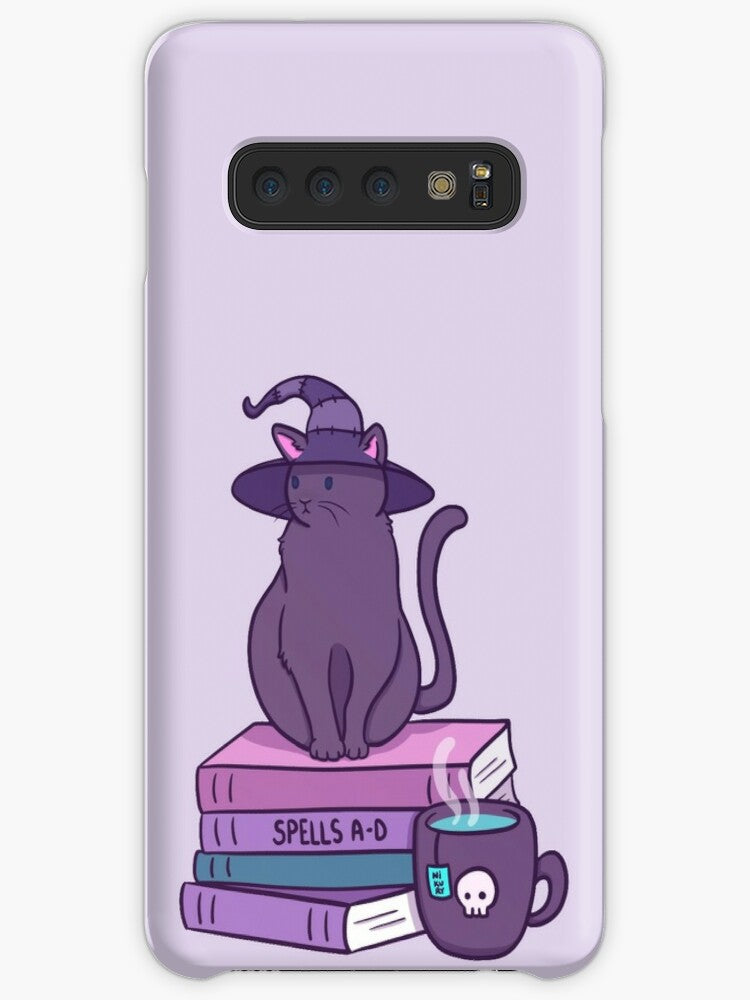 Feline Familiar 02 // Black Coque Samsung S10