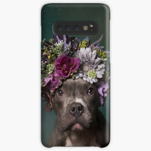 Flower Power BlackPearl Coque Samsung S10