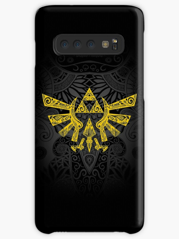 Hyrule Emblem Yellow Coque Samsung S10