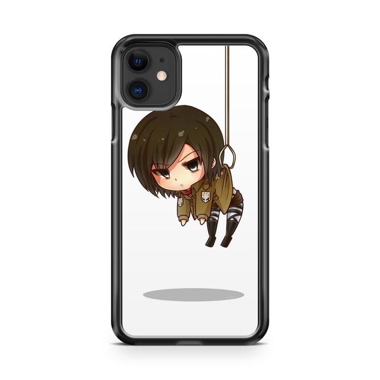 attack on titan logo 2 iphone 5/6/7/8/X/XS/XR/11 pro case cover