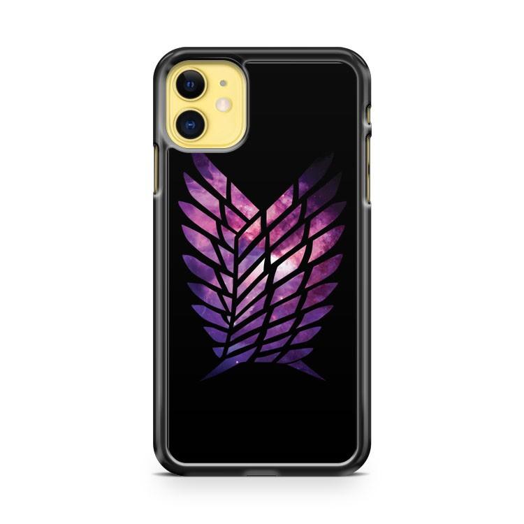 Attack On Titan Logo 3 iphone 5/6/7/8/X/XS/XR/11 pro case cover