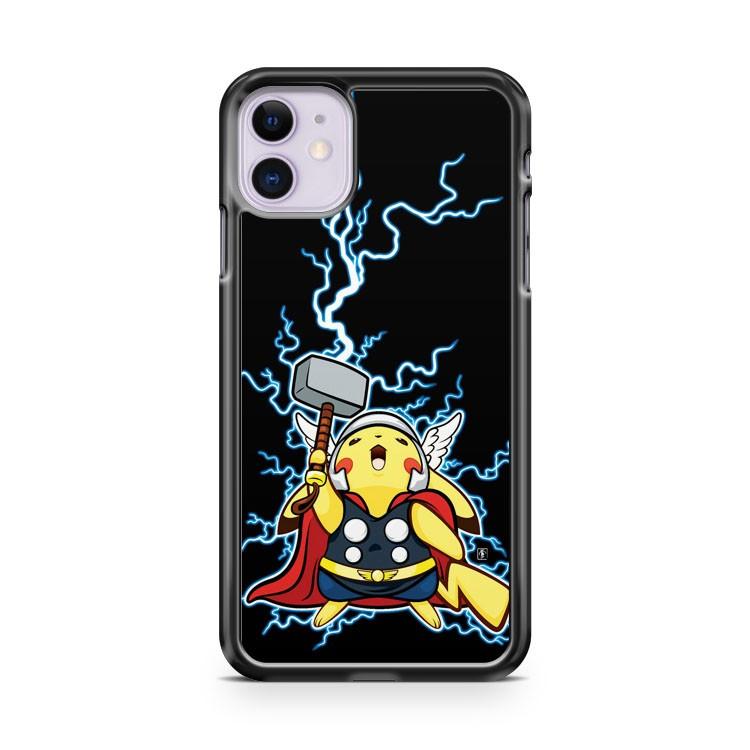 Pikagoku Pikachu Goku Funny Pokemon iphone 5/6/7/8/X/XS/XR/11 pro case cover
