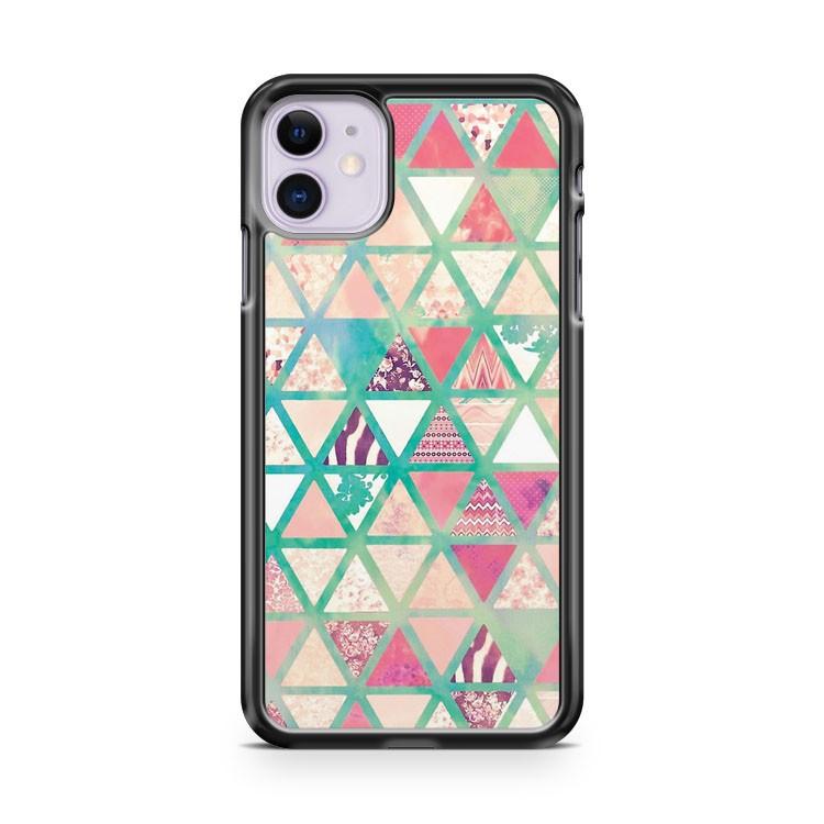 Pink pattern paris eiffel iphone 5/6/7/8/X/XS/XR/11 pro case cover