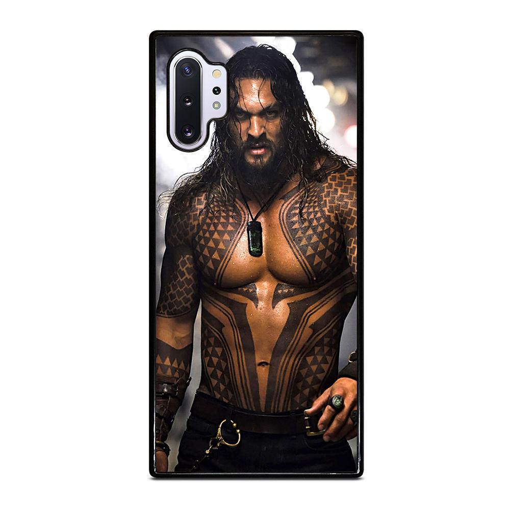 coque custodia cover fundas hoesjes j3 J5 J6 s20 s10 s9 s8 s7 s6 s5 plus edge D28401 JASON MOMOA AQUAMAN Samsung Galaxy Note 10 Plus Case