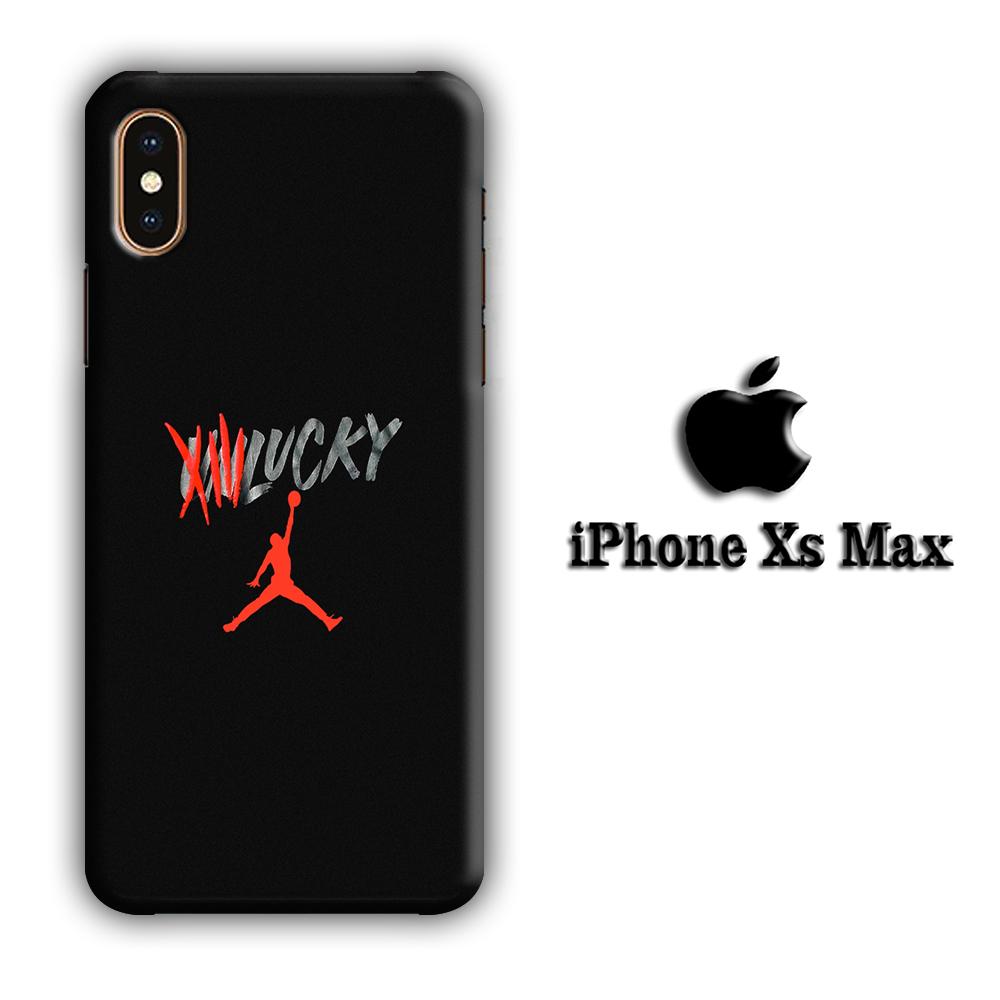 Jordan Lucky coque 3D iPhone Xs Max