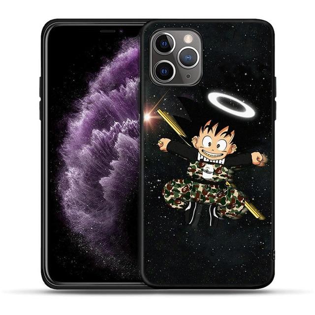 Kid Goku With Power Pole iPhone 11 (Pro & Pro Max) coque