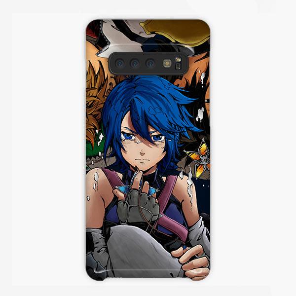 Coque Samsung galaxy S5 S6 S7 S8 S9 S10 S10E Edge Plus Kingdom Hearts Aqua Ventus And Terra Angry