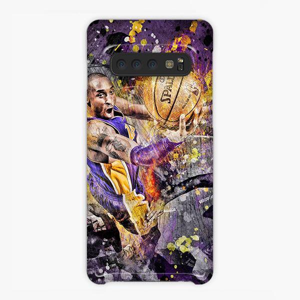 Coque Samsung galaxy S5 S6 S7 S8 S9 S10 S10E Edge Plus Kobe Bryant La Lakers Best Nba The King Black Mamba