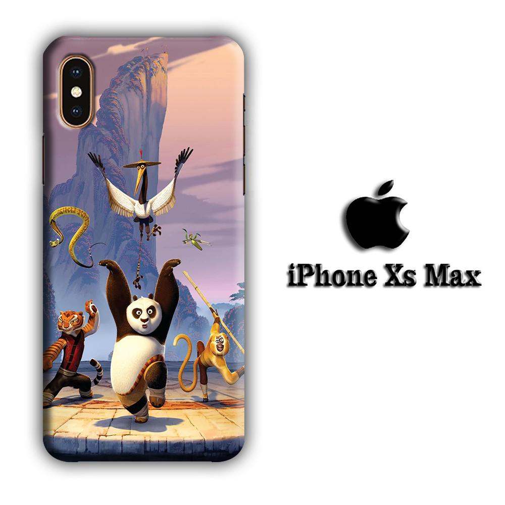 Kung Fu Panda Beattle Mode coque 3D iPhone Xs Max