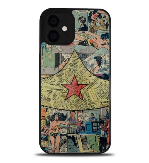 coque iphone 12/12 mini/12 pro/12 pro max Wonder Woman Collage L2527