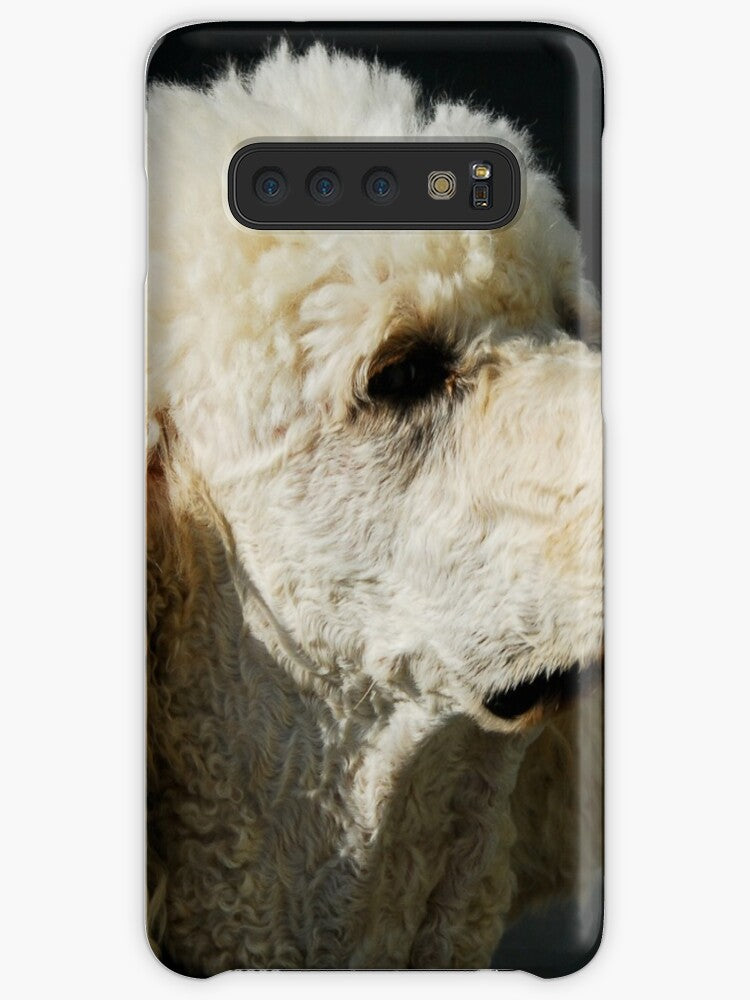 Luxury Pearl and Abalone Poodle  Coque Samsung S10
