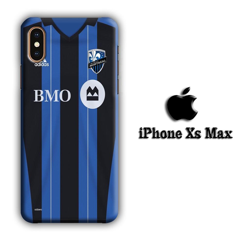 MLS Montreal Jersey coque 3D iPhone Xs Max