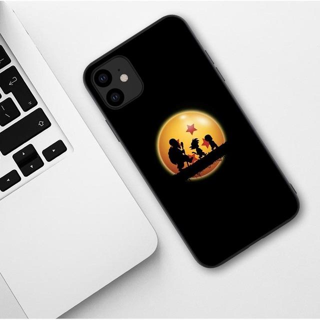 Master Roshi Goku Krillin Shadow iPhone 11 (Pro & Pro Max) coque