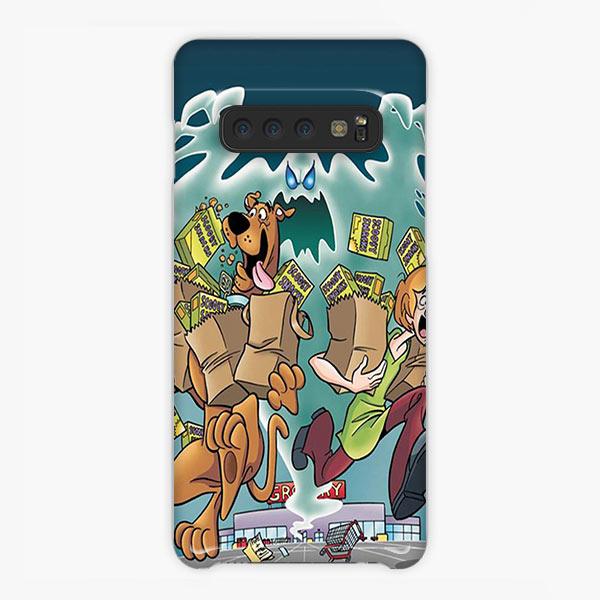 Coque Samsung galaxy S5 S6 S7 S8 S9 S10 S10E Edge Plus Mens 5x Scooby Doo Being Chased By Ghosts