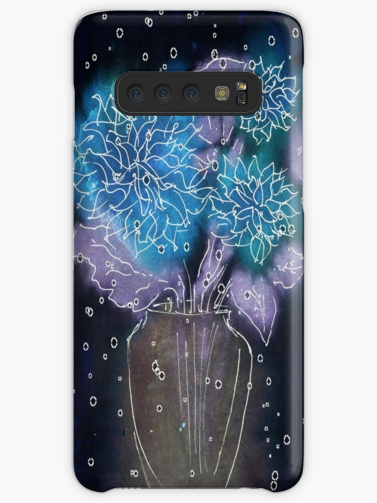 Midnight Floral Coque Samsung S10