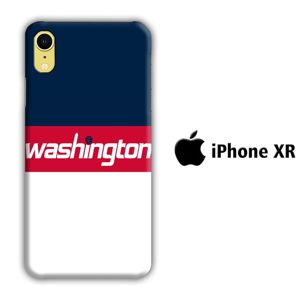 NBA Washington DC Mix coque 3D iPhone XR