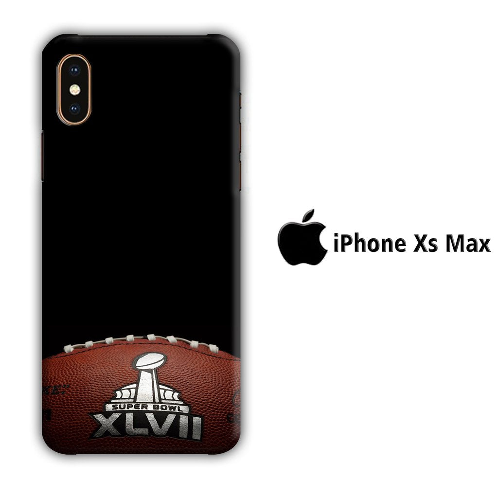 NFL Ball 002 coque 3D iPhone Xs Max