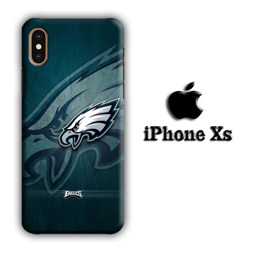 NFL Philadelphia Eagles Logo coque 3D iPhone Xs