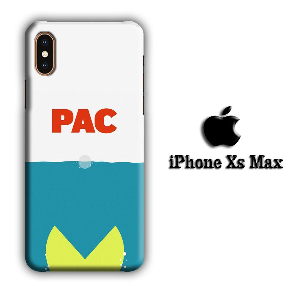 Pac-Man From The Pool coque 3D iPhone Xs Max