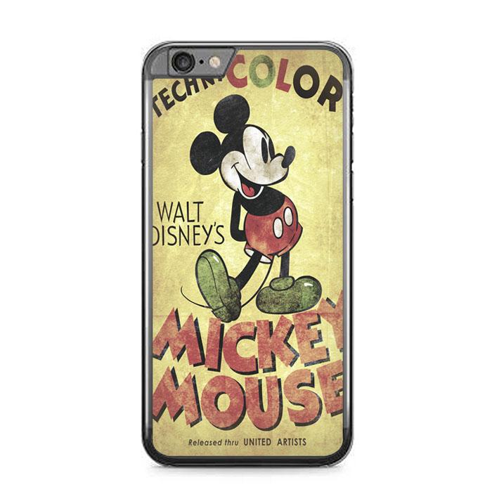 RETRO MICKEY MOUSE F0214 iPhone 6 Plus, 6S Plus coque