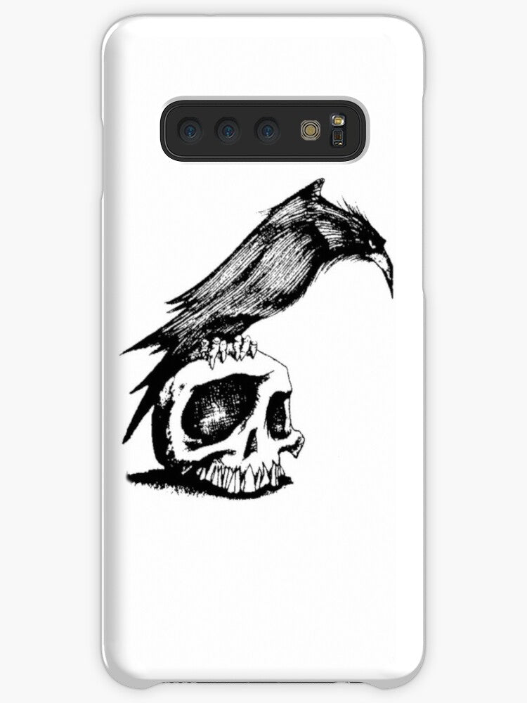 Raven and Skull Coque Samsung S10