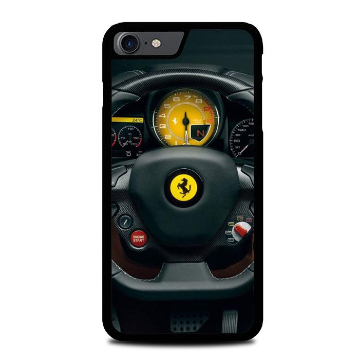 Red Ferrari logo Z4552 iPhone 7 , iPhone 8 coque