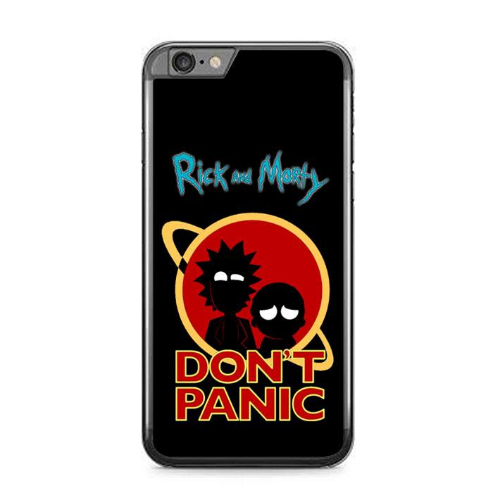 Rick and Morty Dont Panic Z4035 iPhone 6 Plus, 6S Plus coque
