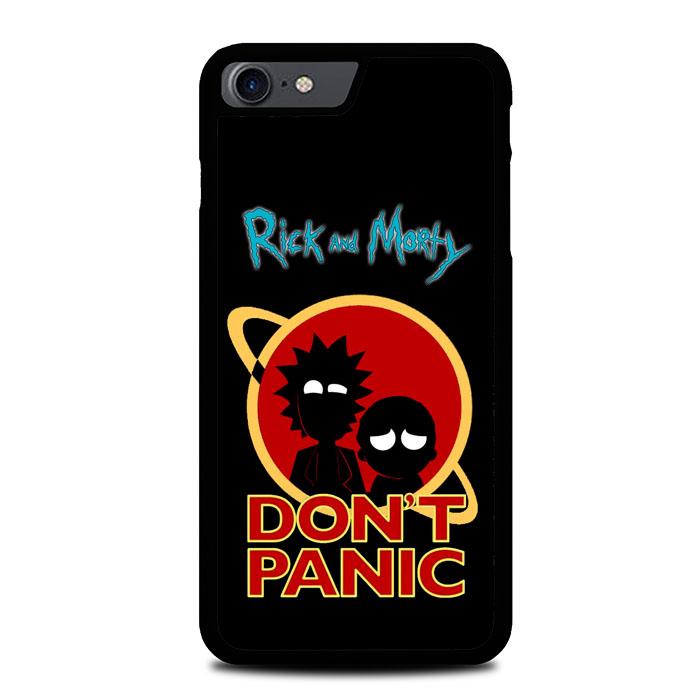 Rick and Morty Dont Panic Z4035 iPhone 7 , iPhone 8 coque