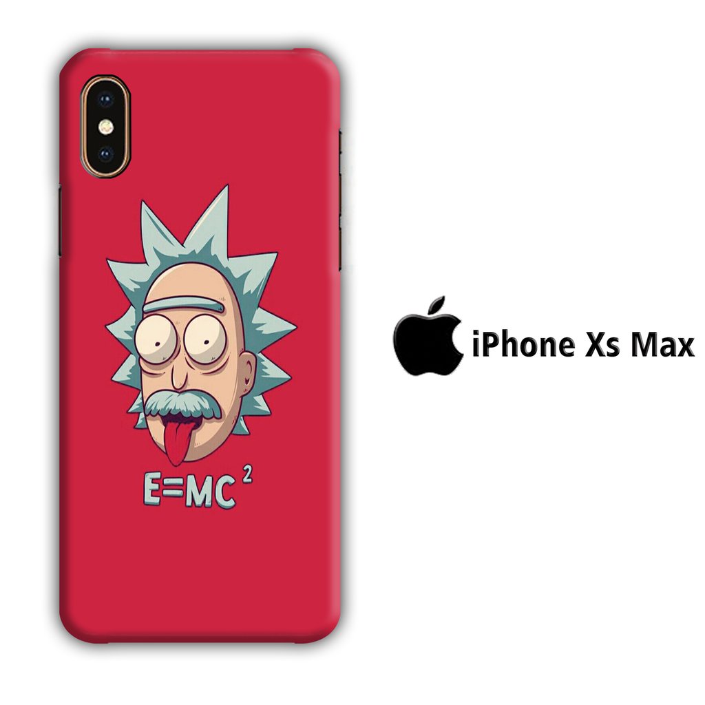 Rick and Morty Red coque 3D iPhone Xs Max