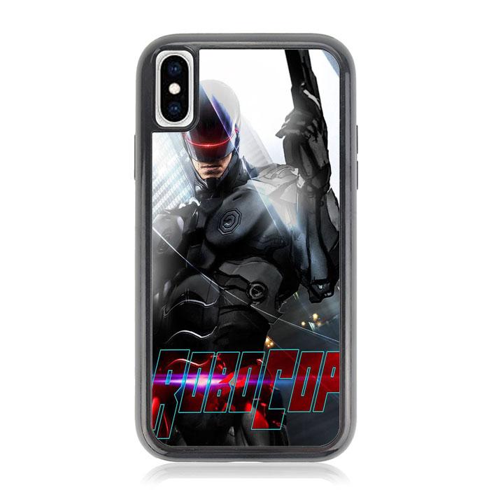 Robocop poster Z1413 iPhone X, XS coque