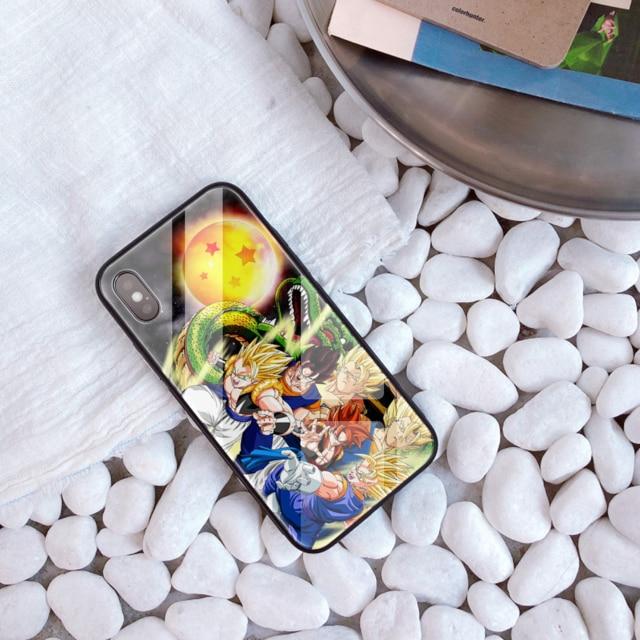 SSJ Son Goku And Shenron iPhone 11 (Pro & Pro Max) coque