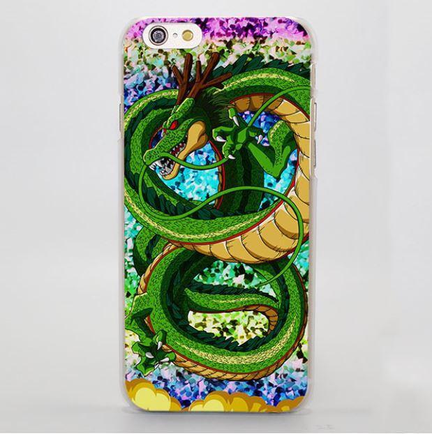Shenron Mighty Green Dragon Cool DBZ Hard iPhone 4 5 6 7 Plus coque