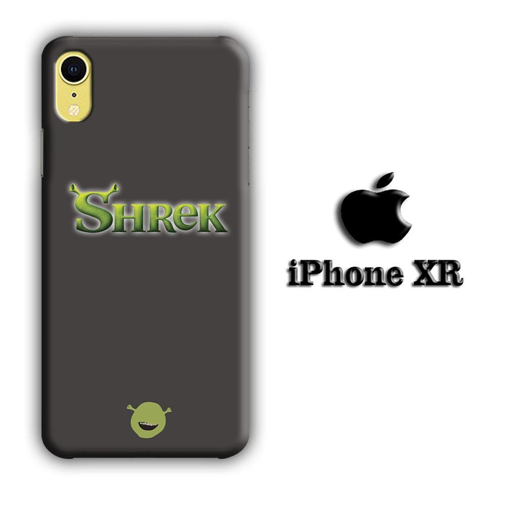 Shrek Word Grey coque 3D iPhone XR