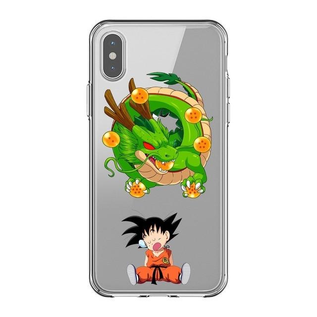 Sleeping Goku Shenron Dragon Balls iPhone 11 (Pro & Pro Max) coque