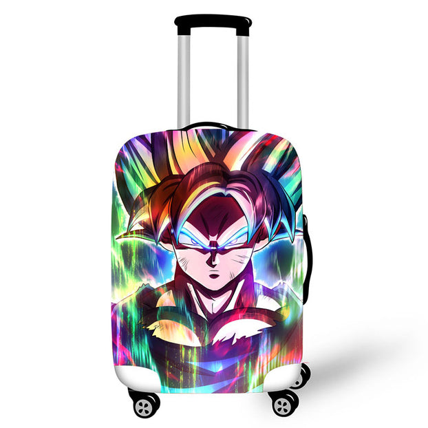 Son Goku Advanced Rainbow Super Saiyan Suitcoque Cover