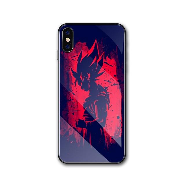 Son Goku Bloody Silhouette Image iPhone 11 (Pro & Pro Max) coque