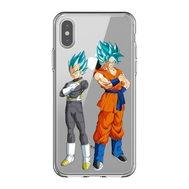 Son Goku Blue & Vegeta Blue iPhone 11 (Pro & Pro Max) coque