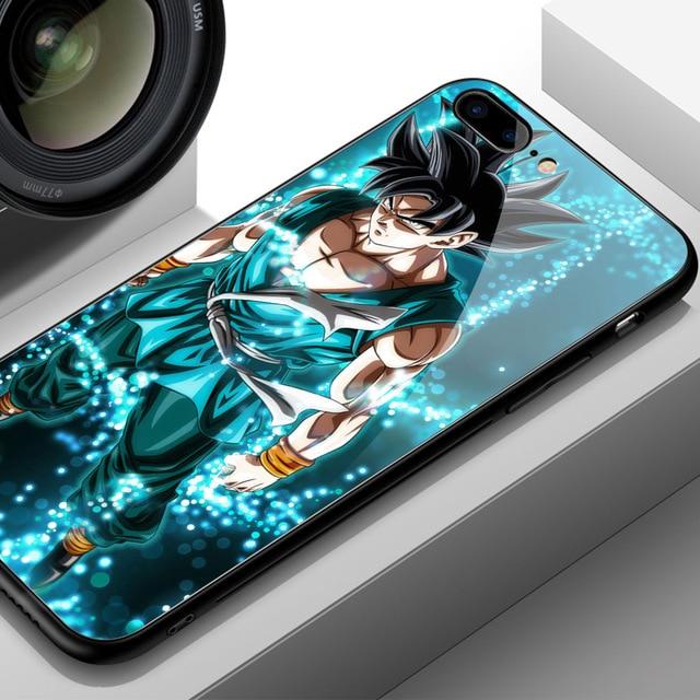 Son Goku Grim Aura Blue Green iPhone 11 (Pro & Pro Max) coque