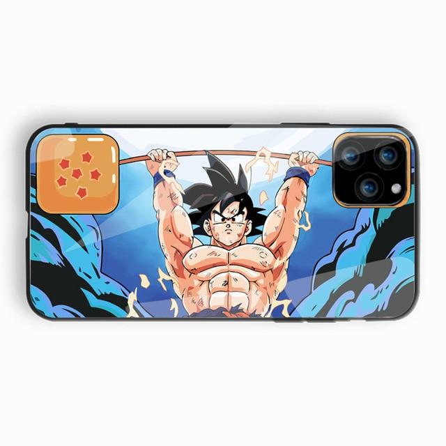 Son Goku Mascular Physique iPhone 11 (Pro & Pro Max) coque