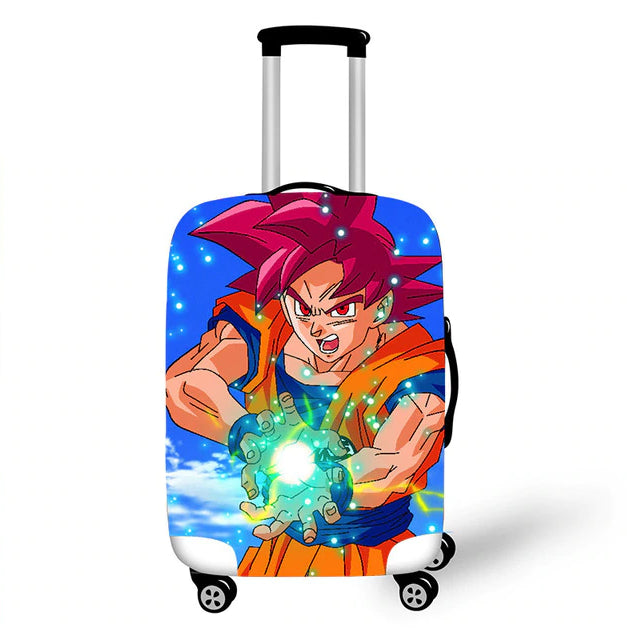 Son Goku Super Saiyan God Kamehameha Suitcoque Cover