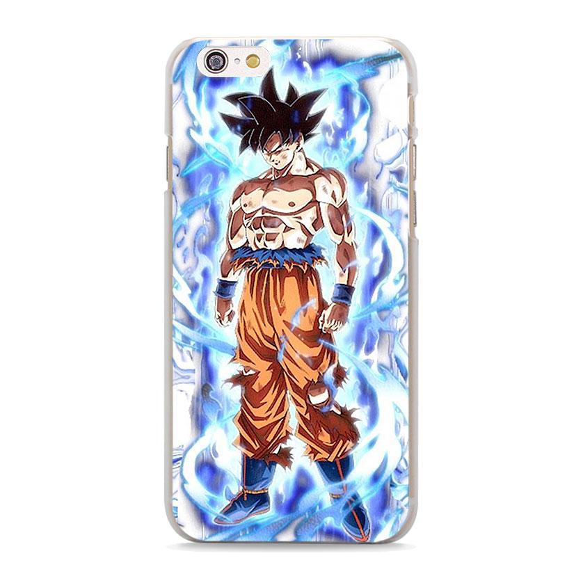 Son Goku Ultra Instinct Mastered iPhone 4 5 6 7 8 Plus X coque